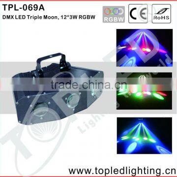 DMX Triple Moon LED Effect Light