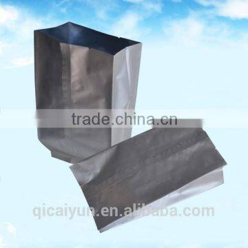 aluminum foil vacuum packing bags/aluminum foil side gusset bag/Aluminum foil bags