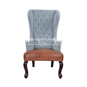 Natural Furnish Wooden Upholstery Director Chair