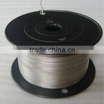 pvc coated wire stainless steel braiding