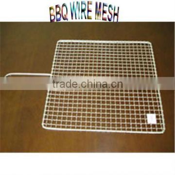 barbecue wire mesh handle