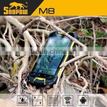 SNOPOW M8 IP68 Waterproof 4.5 Inch Walkie Talkie 5 KM Android 4.4 NFC Quad Core Ip67 Mobile Phone Waterproof photo-5