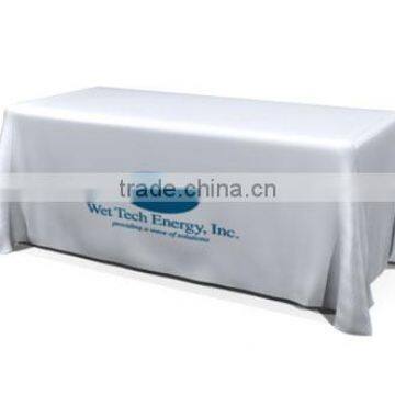 custom printed fabric velvet table cloth