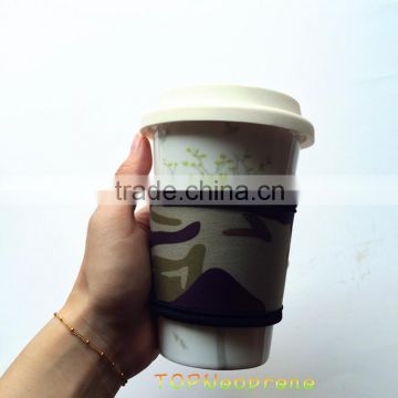 Neoprene Insulated Coffee Cup Sleeves