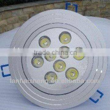 1w/3w/5w/7w/9w/12w/15w led recessed ceiling lights