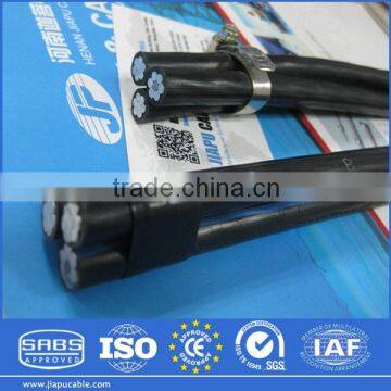 High Efficiency Aerial Bundled Cable 2x10mm2 With Reasonable Price