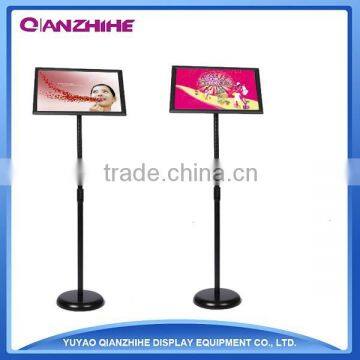 Excellent Aluminum Restaurant Menu Standing A3A4 Snap Frame Poster Advertising Display Stand