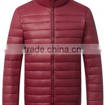 Top Quality Warmer Ultra Light Winter Jacket Foldable Down Jacket man