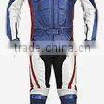 DL-1308 Leather Racer Suit