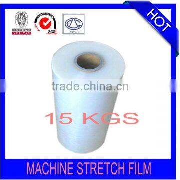 15 KGS LLDPE Pallet Wrapping Stretch Film Jumbo Roll