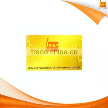 Factory Price ISO14443A 13.56MHz 512 bit RFID Metal Plastic Card