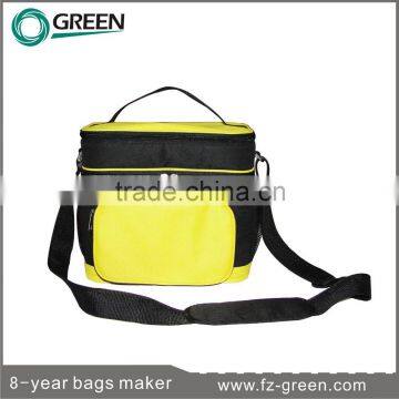 Two layers surprise lunch bag for kids with bottle holder wholesale