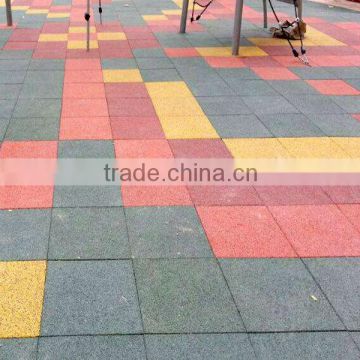 Outdoor Rubber Mat, Rubber Flooring, Playground Safety Flooring Tiles (FL-A-72804)