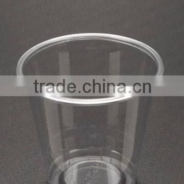 Hot sale promotional plastic drink sample plastic PET cup for restaurants