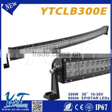 CE&Rohs&TUV Certificate 300w led driving light bars For off road vehicles such as trucks, SUVs, ATVs, UTVs, boats