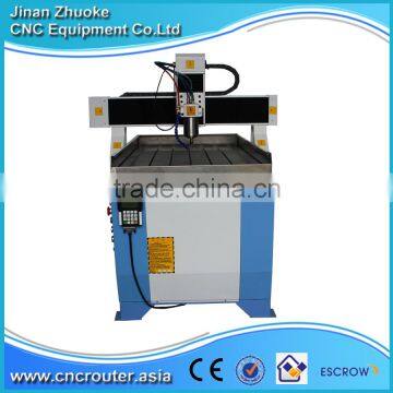 Small Cheap Price CNC Metal Router 6090 With DSP A18 Offline Control Stainless Steel Water Tray ZK6090-2200W OEM Available