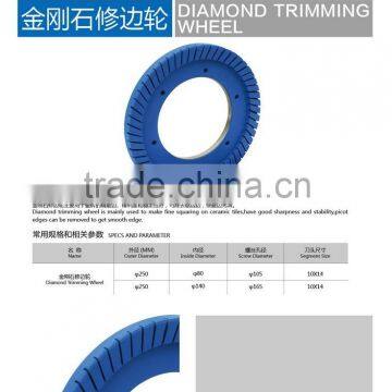 Diamond Trimming Wheel for ceramic tiles