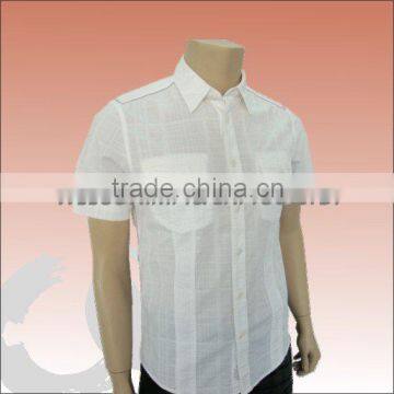 100% cotton men's casual shirt