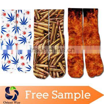 all over print basketball custom sublimation sock