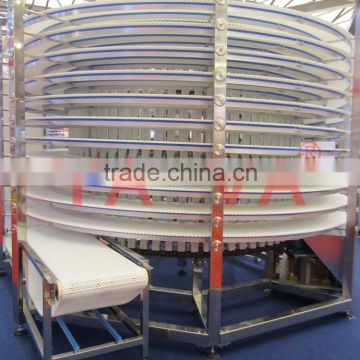 Food Grade Spiral Cooling Conveyor Tower