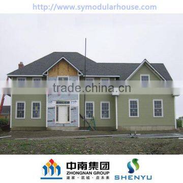 prefab steel frame villas