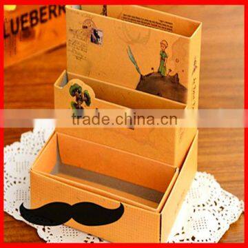 Little Prince Multi Layers Desk Helpful DIY Paper Tidy-Up Case BOX Can BIN ; Sundries Storage Case ; Cosmetics & Pen BOX photo-1