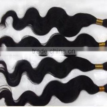 2015 wholesale professional cheap human hair bulk extension