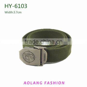 Factory price customized canvas belt/webbing belt