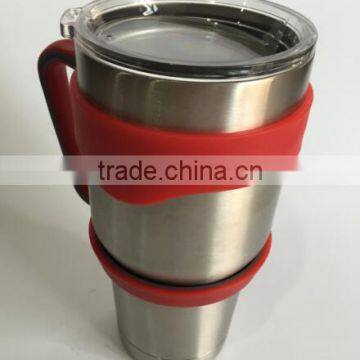 Top quality 30oz stainless steel Tumbler Plastic Handle