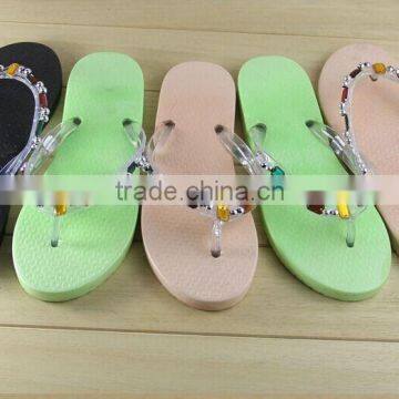 2015 Anti-skid bathroom slippers outdoor beach slippers wholesale