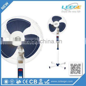 Hot sales 3 speed 16 inch cross base electric stand fan popula fan