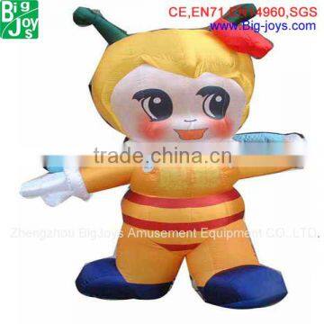 inflatable cartoon girl for advertising