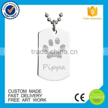 High Quality Wholesale Military Blank Custom Dog Tags photo-5