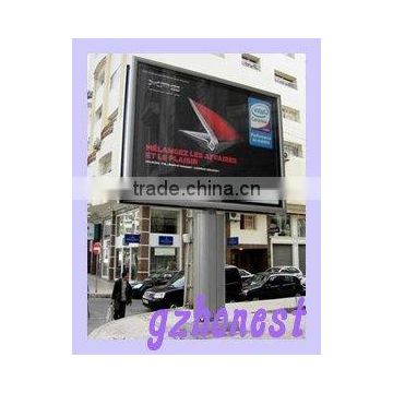 outdoor scrolling billboard advertising,city double sided scrolling light box