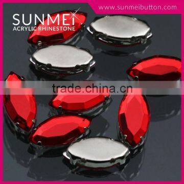 Marquise Shaped Crystal Embellishments for Wedding Dresses photo-4