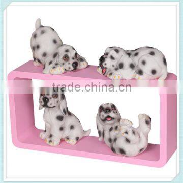 resin dalmatian figurine dalmation statue lucky dog statue