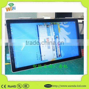 55inch wall mount with original samsung lcd panel advertising display android system