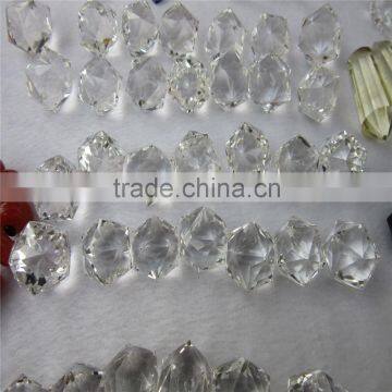 Wholesale Top quality clear white crystal ball with chandeliers accessories