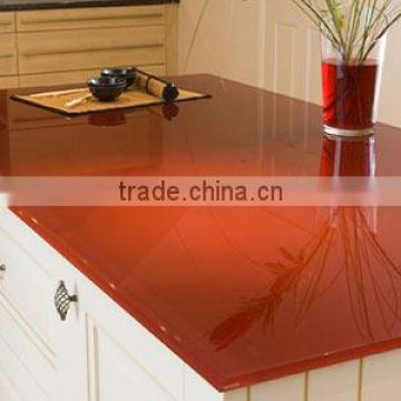 10mm back painted glass for countertop