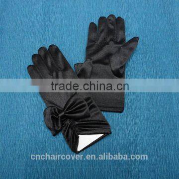High Quality Satin Gloves For Women photo-2