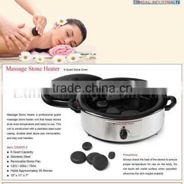 massage stone heater with CE