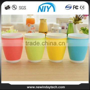 High quality Plastic Injection Molding Hot sale reusable Plastic cup with dome