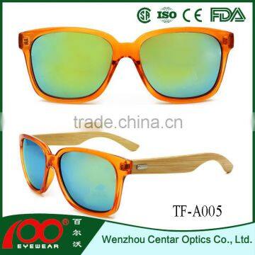 2016 New design eyeglasses Bamboo frames , wood polarized sunglasses , Bamboo sunglasses