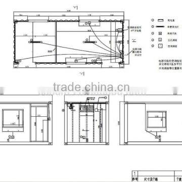 Japan prefab office container house price