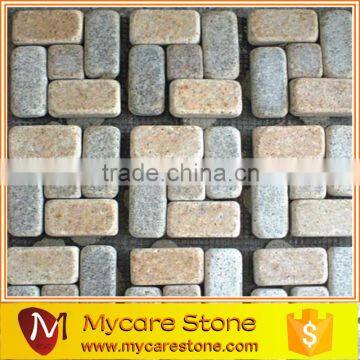 Granite cobblestone Paving net