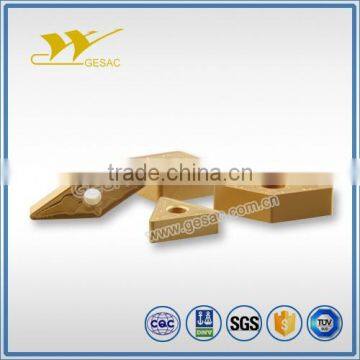 DNMG-QR carbide coated turning insert for rough cutting action of carbon steels,cast iron and alloy steels