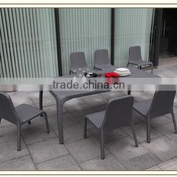 6 seats weaving outdoor furniture set (T533)