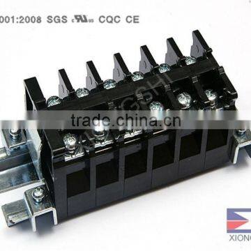 Din Rail Terminal Block Connector 25.5mm 600V 100A