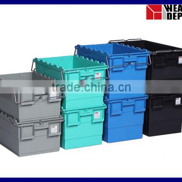 Plastic Storage Tote with Bars