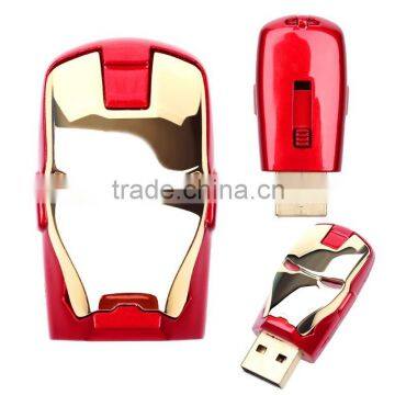 Wholesale Cartoon Marvel Avengers Ironman Iron Man USB Flash Drive,Figure Cute Novelty Shape Usb Flash Drive, Custom USB Memory photo-3